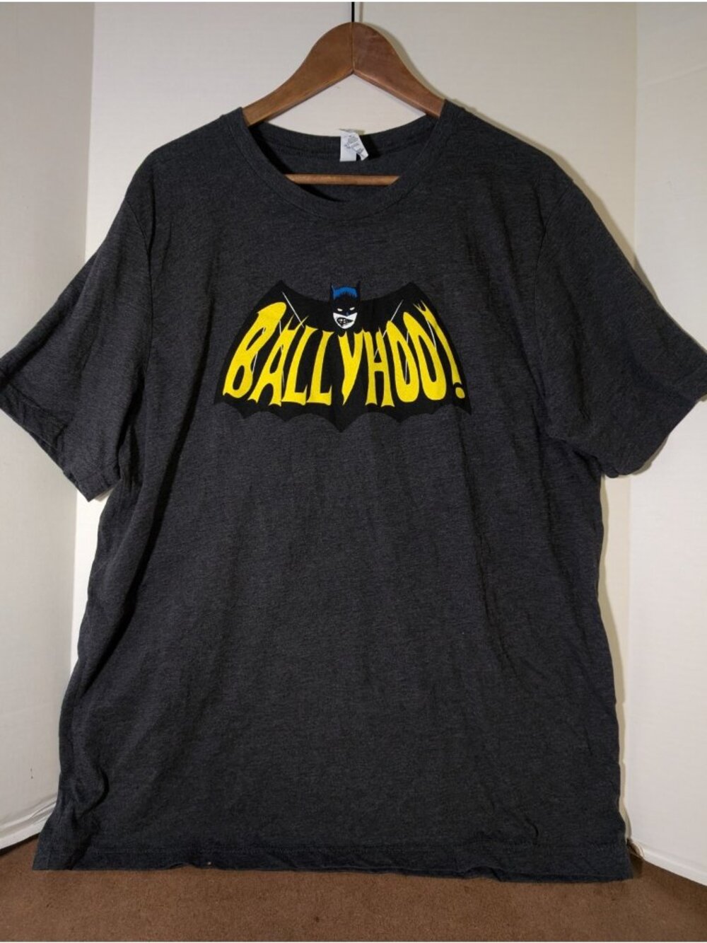 Ballyhoo! Earl Batman Gray/Black T-Shirt Men’s XL Punk Music Concert